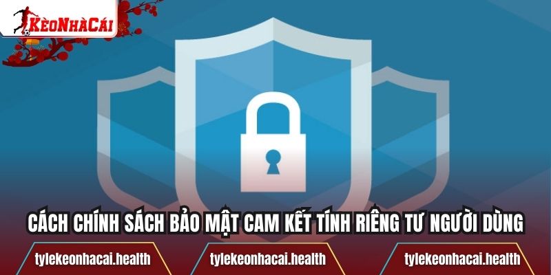 Cách chính sách bảo mật cam kết tính riêng tư người dùng