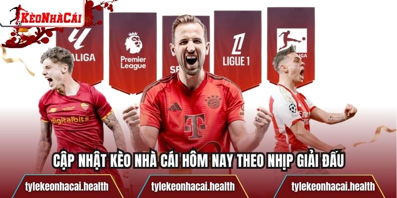 Cập nhật kèo nhà cái hôm nay theo nhịp giải đấu